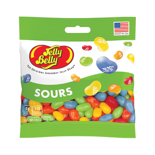 Jelly Belly 66152-XCP12 Jelly Beans Sours Mix 3.5 oz - pack of 12