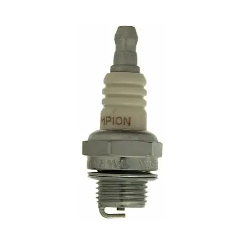 Champion 843S Spark Plug, 0.027 to 0.033 in Fill Gap, 0.551 in Thread, 0.748 in Hex, Copper