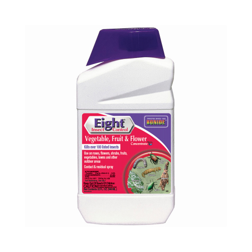 Bonide 443 Insect Control, Liquid, Spray Application, 1 qt Bottle White