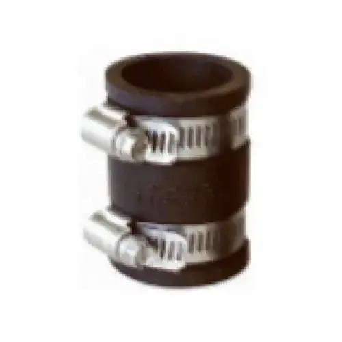 1056 Series 1056-150 Flexible Pipe Coupling, 1-1/2 in, PVC, 4.3 psi Pressure