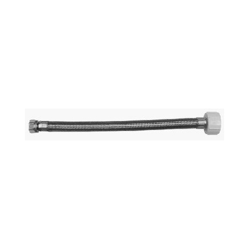 Homewerks 7233-09-38-2 Toilet Supply Line 3/8" Compression X 7/8" D Ballcock 9" Braided Stainless Steel
