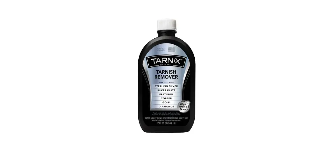 Tarn-X TX-6 Tarnish Remover, 12 oz Bottle, Liquid, Slightly Acidic