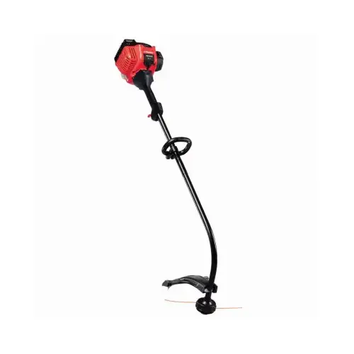 Troy-Bilt 41AD25CB966 String Trimmer, Gasoline, 25 cc Engine Displacement, 2-Cycle Engine, 0.095 in Dia Line