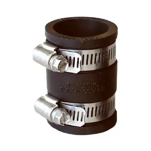 1056 Series 1056-33 Flexible Pipe Coupling, 3 in, PVC, 4.3 psi Pressure