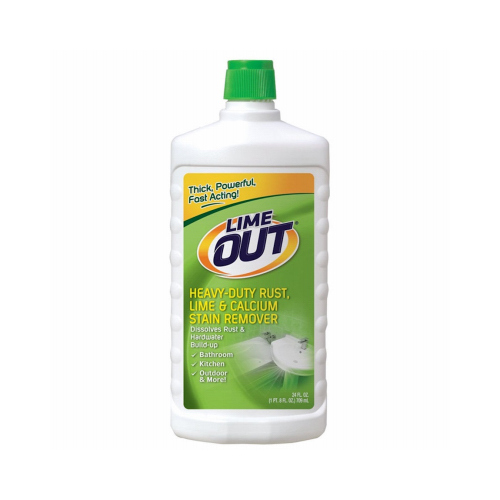 LimeOut AO06N Stain Remover, 24 oz, Liquid, Lime, Blue