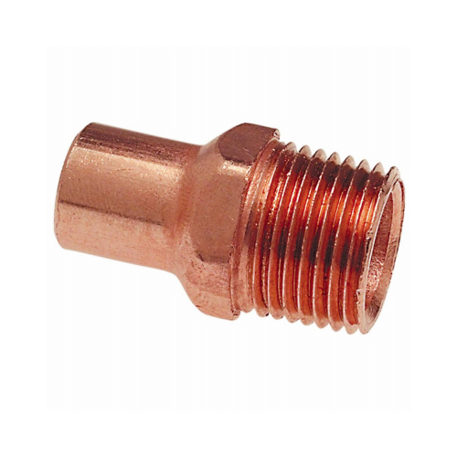 Street Adapter 1/2" Copper X 1/2" D MPT Copper