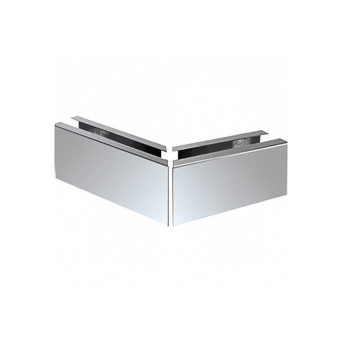 316 Polished Stainless 12" Mitered 135 degree Corner Cladding for B6S Series Square Base Shoe