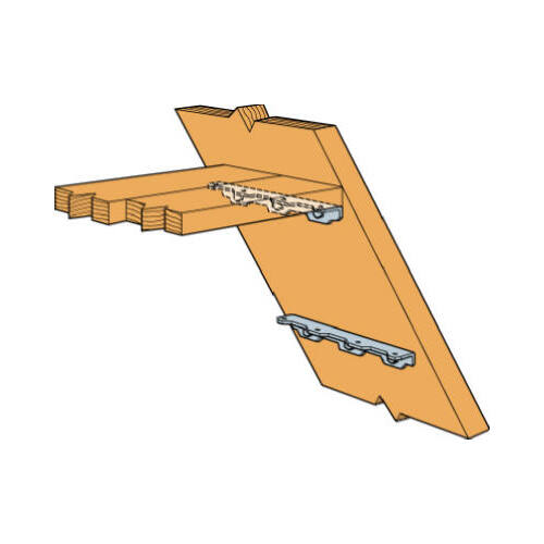 Simpson Strong-Tie TA10Z-R-XCP20 Staircase Angle 1.5" W X 10.3" L Galvanized Steel - pack of 20