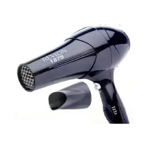 Revlon RV408 Essentials 1875W Black 3 Heat Quick Dry Hair Dryer