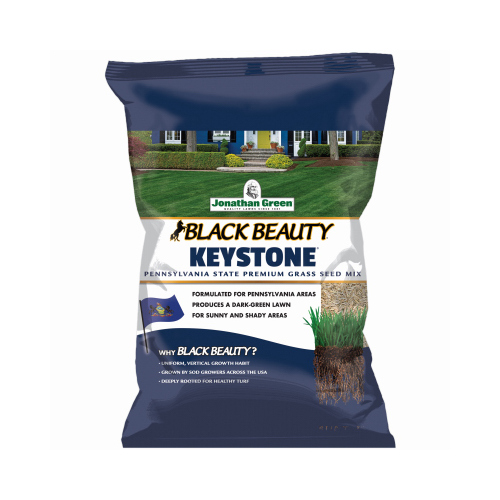 Grass Seed Black Beauty All Grasses Sun or Shade 25 lb