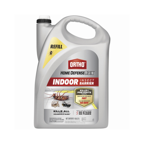 Home Defense Max Insect Barrier Refill, Liquid, Spray Application, 1 gal - pack of 4