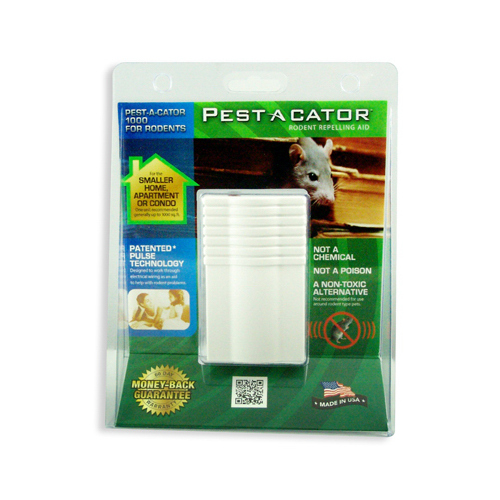 Pest-A-Cator 1100 Electronic Pest Repeller Plug-In For Rodents