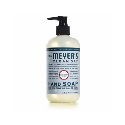 Mrs. Meyer's 11363 Liquid Hand Soap Clean Day Organic Snowdrop Scent 12.5 oz