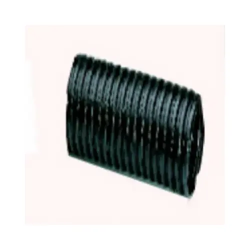 3 In. X 10 Ft. Polyethylene Corrugated Solid Pipe Bell End Black