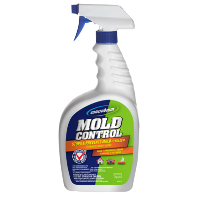 Concrobium 25326CAL Mold Control, 32 oz, Liquid, Typical, Clear