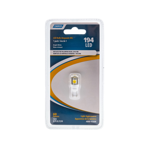 Automotive Bulb LED Marker/Turn/Utility 194