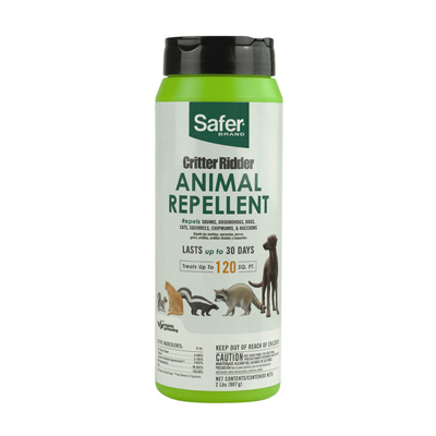 Safer Brand 5926 Critter Ridder Animal Repellent Granules, 2 Lbs.