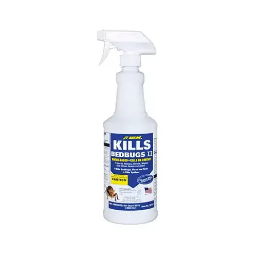 Bed Bug Killer, Liquid, Spray Application, 1 qt Bottle - pack of 6