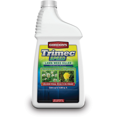 Gordon's 8101226 Trimec Weed Killer, Liquid, Spray Application, 1 qt Brown