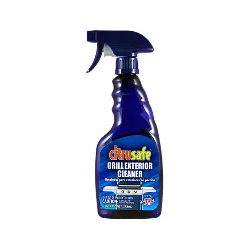 CitruSafe 3100025 Exterior Grill Cleaner, Streak-Free, 16 oz.