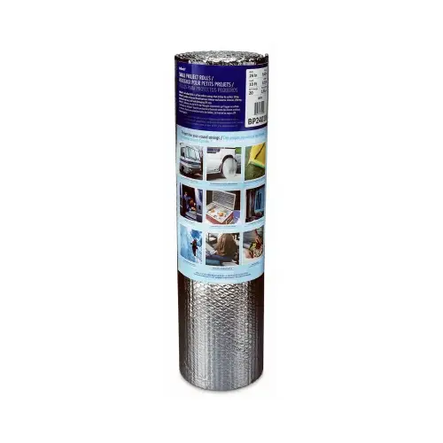 Reflectix BP24010 Insulation 24" W X 10 ft. L R-3.7 to R-21 Reflective Radiant Barrier Roll 20 sq ft