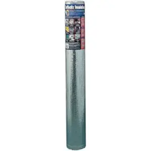 Reflectix 48 in. W X 10 ft. L R-1.1 to R-4.2 Reflective Radiant Barrier Insulation Roll 40 sq ft Reflectix 48 in. W X 10 ft. L R-1.1 to R-4.2 Reflective Radiant Barrier Insulation Roll 40 sq ft