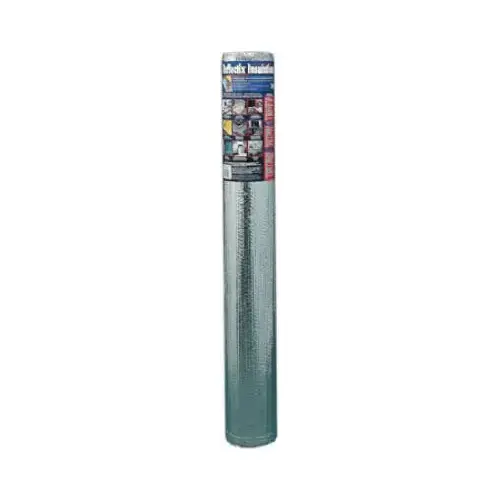 Reflectix BP48010 Insulation 48" W X 10 ft. L R-1.1 to R-4.2 Reflective Radiant Barrier Roll 40 sq ft