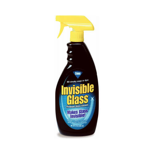Stoner 92166 Invisible Glass Window Cleaner, 22 oz Bottle, Liquid, Mild Alcohol, Clear