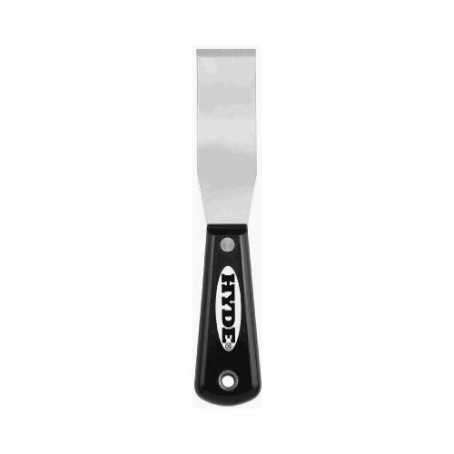 Black & Silver 2200 Putty Knife, 1-5/16 in W Blade, HCS Blade, Nylon Handle