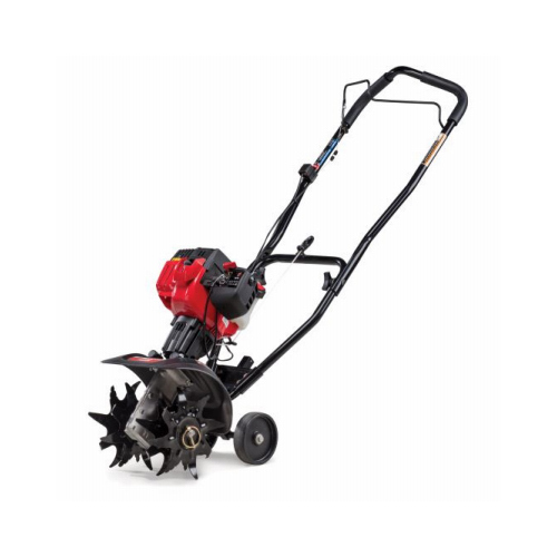 Garden Cultivator, Gas, 25 cc Engine Displacement, Air Cooled Engine, 9 in Max Tilling W