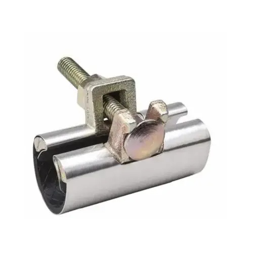 1-Bolt Pipe Repair Clamp, Stainless Steel Galvanized