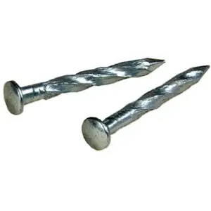 Hillman 7/8 in. Trim Brass-Plated Steel Nail Flat Head
