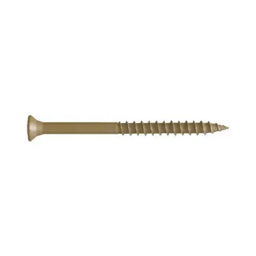 Deck Screws GuardDog No. 10 X 3-1/2" L Phillips/Square Bugle Head Gold