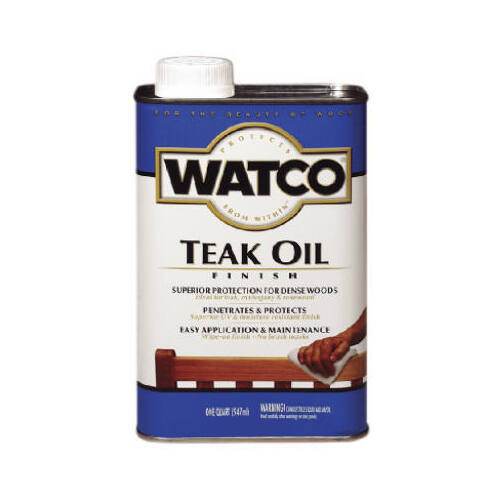 Teak Oil Finish, Liquid, 1 gal, Can