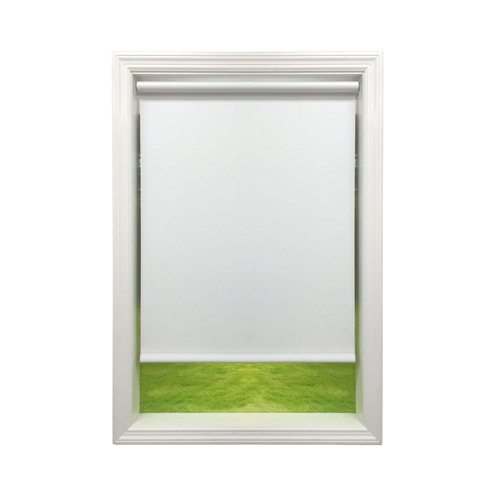 Friedland LIN5W Light Filtering Window Shade Linen White 55" W White