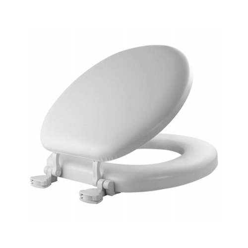 Mayfair by Bemis 15EC 000 Toilet Seat Round White Soft White