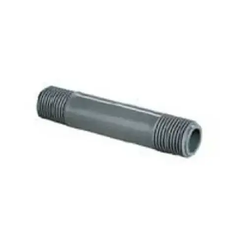 Underground Sprinkler PVC Riser, 1/2 x 12 In. Black