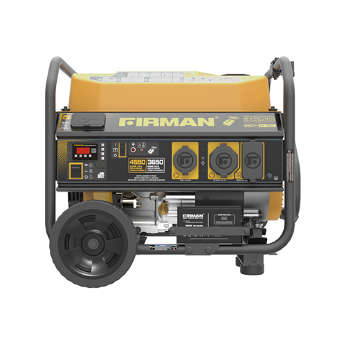 Firman P03608 Generator Performance Series 3650 W 120 V Gasoline Portable Black/Yellow