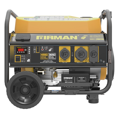 Firman P03608 Generator Performance Series 3650 W 120 V Gasoline Portable Black/Yellow