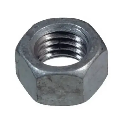 Hex Nut 3/8" Hot Dipped Galvanized Steel USS Hot Dipped Galvanized