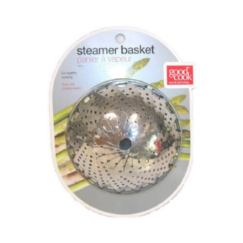 GoodCook® Stainless Steel Steamer Basket - Silver, 1.75 x 5.5 x 8.5 Inch -  Harris Teeter