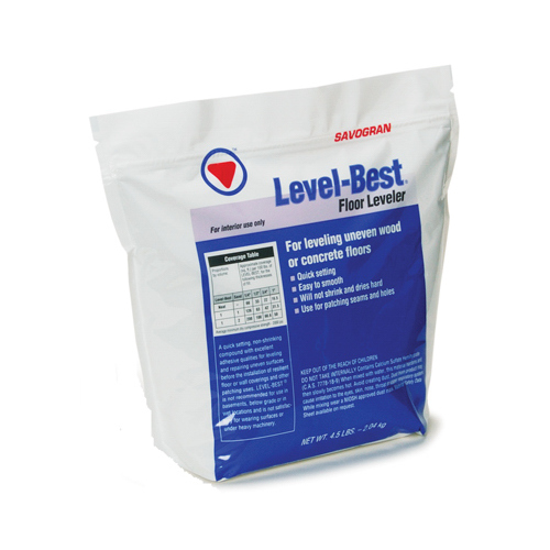 Level-Best Floor Leveler, Off-White, 4.5 lb Box