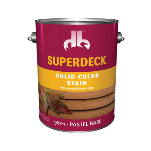 Wood Stain Solid Flat Pastel Base Acrylic Latex 1 gal Pastel Base