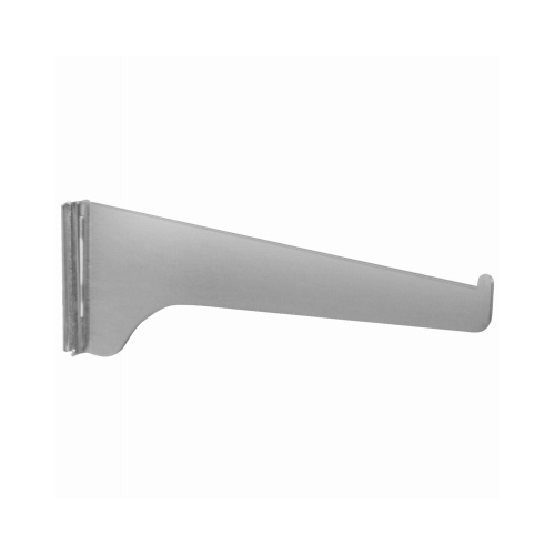 Knape & Vogt 180 ANO 6 Shelf Bracket, 6 in L, Steel, Anochrome