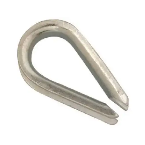 Wire Rope Thimble Galvanized Zinc 5/8" L Galvanized - pack of 5