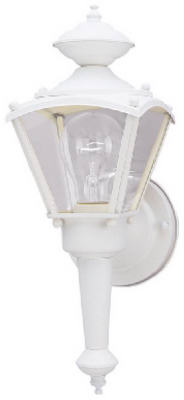 Westinghouse 66984 Wall Lantern White Switch Incandescent White