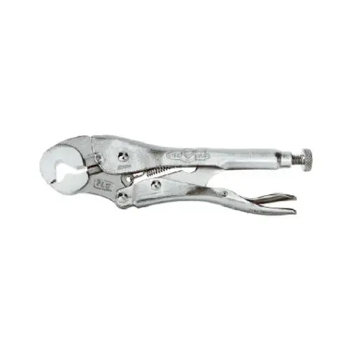 Original Series Locking Plier, 10 in OAL, 1-1/8 in Jaw Opening, Plain-Grip Handle, 5/8 in W Jaw