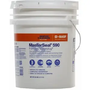 BASF MasterSeal 590 Hydraulic Cement 50 lb BASF MasterSeal 590 Hydraulic Cement 50 lb