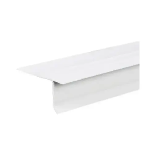 Drip Edge Flashing 2.5" W X 120" L Vinyl White White - pack of 25