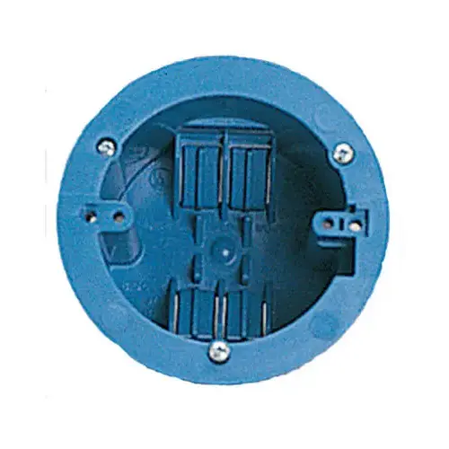 Ceiling Box, 4-1/4 in W, 4-1/4 in D, 2-5/8 in H, 1 -Gang, Polycarbonate, Blue